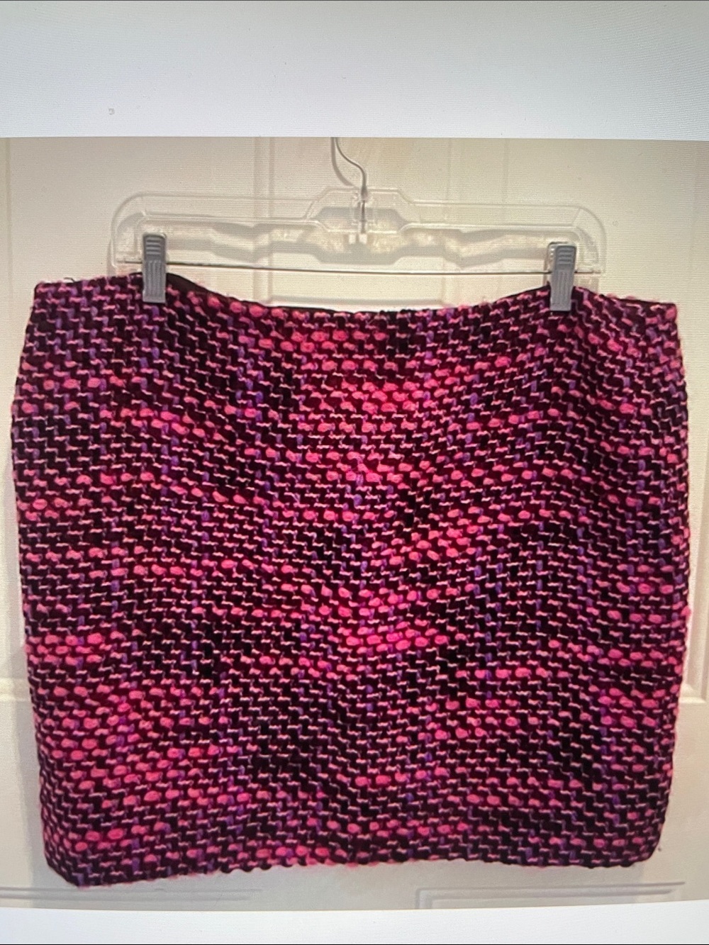 Escada Patterned Knit Skirt